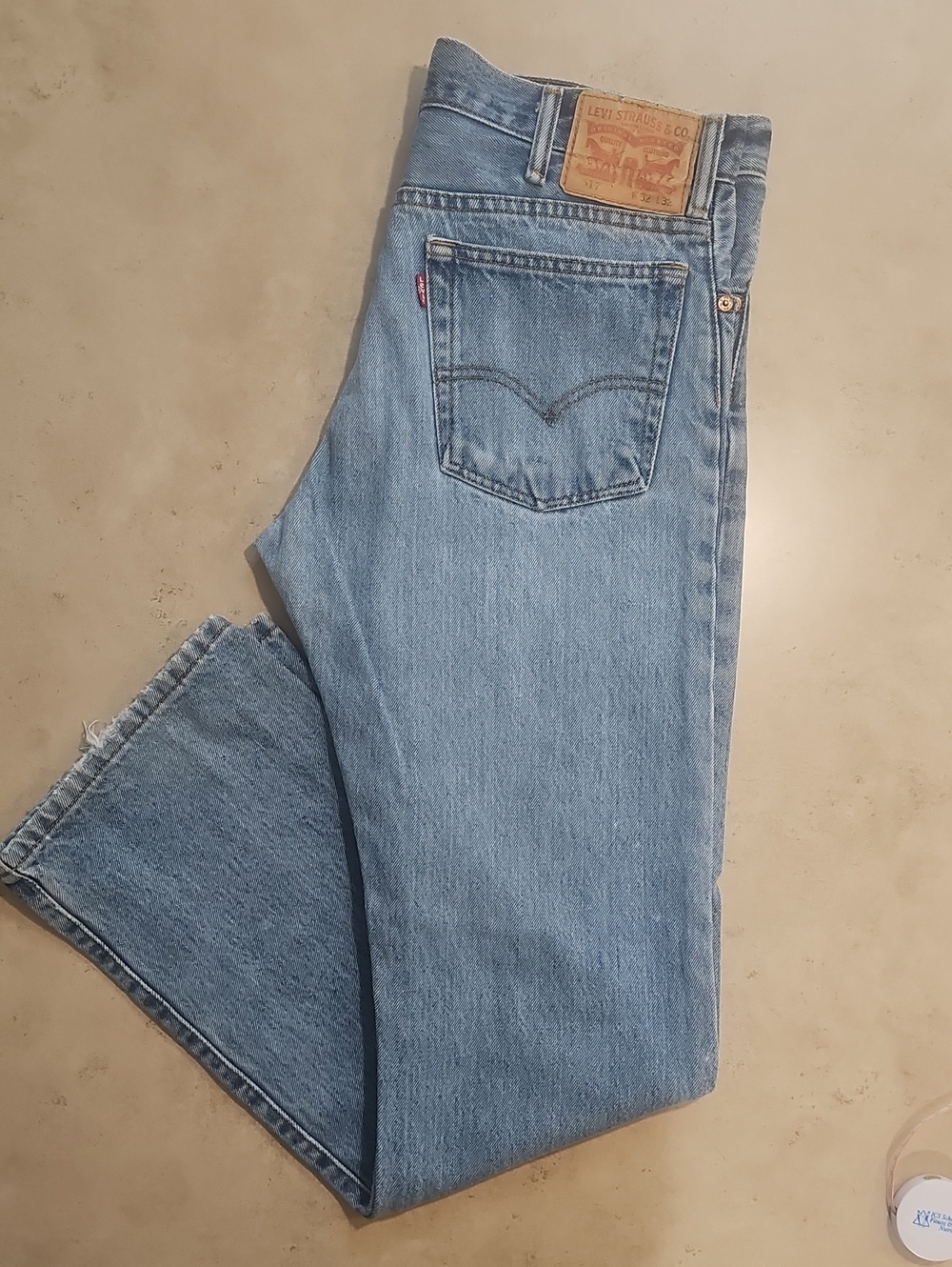 Levi's 517 Light Blue Straight-Leg Denim Jeans